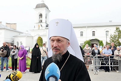 900 лет веры. Праздничные торжества проходят в Спасо-Евфросиниевском монастыре в Полоцке