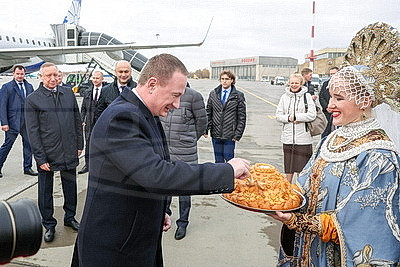 Турчин посещает с рабочим визитом Санкт-Петербург