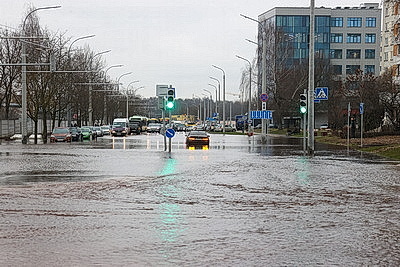 В Минске строительной организацией поврежден трубопровод