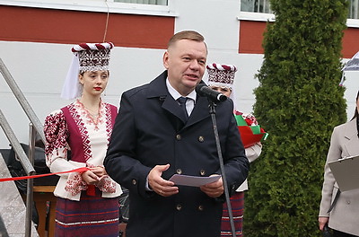В Лельчицах накануне \"Дажынак\" открыли ряд социально значимых объектов