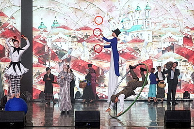Концертную программу для участников белорусско-узбекского форума представили в Витебске