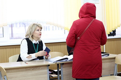 Герасимов принял участие в досрочном голосовании