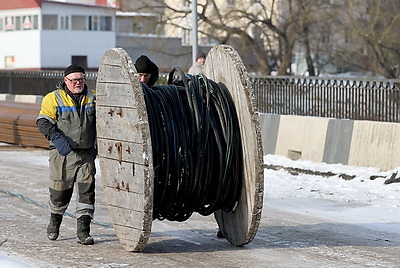 В Полоцке ведется реконструкция моста