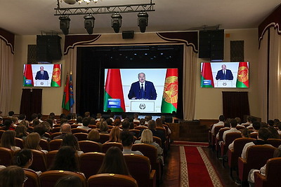 Прямую трансляцию Послания Президента на ВНС смотрят в регионах Беларуси