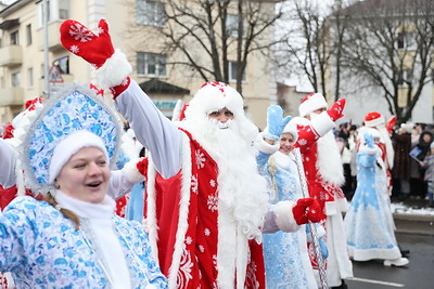 Зимний фестиваль \"Берестейские сани\" провели в Кобрине