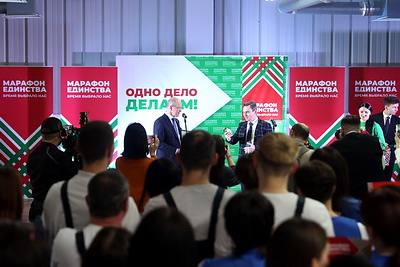 \"Одно дело делаем\": встречи предприятий-партнеров проходят на \"Марафоне единства\" в Гродно