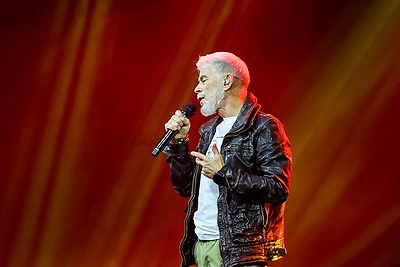 Олег Газманов дал сольный концерт на \"Золотом шлягере\" в Могилеве