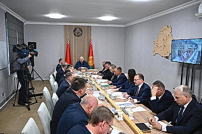 Лукашенко ознакомился с развитием в Беларуси птицеводческой отрасли
