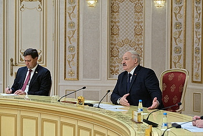 Лукашенко встретился с губернатором Ростовской области России