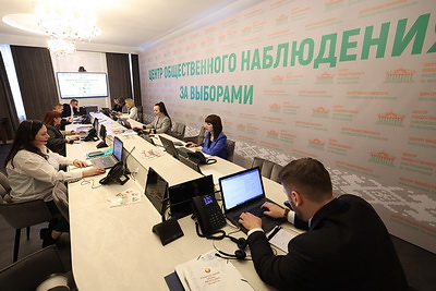 В Минске продолжает работу Центр общественного наблюдения за выборами