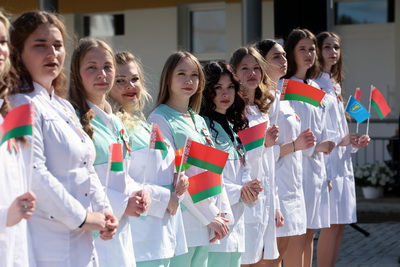Новый инфекционный корпус торжественно открыли в Слонимской районной больнице