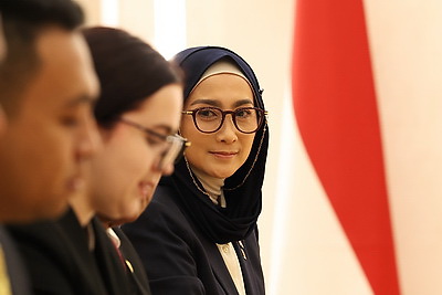 В Совете Республики прошла встреча с делегацией индонезийских парламентариев