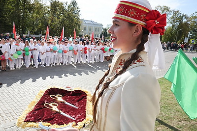 Новую поликлинику открыли в Кричеве во время областного праздника \"Дажынкi-2025\"