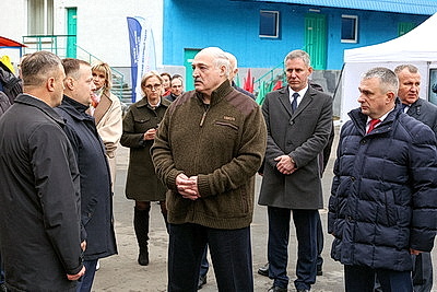 Лукашенко посетил Житковичи