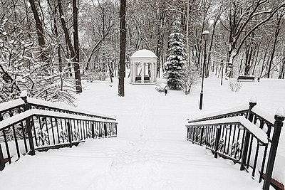 Настоящая зима пришла в Беларусь