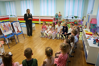 За пять лет в Беларуси построено более 50 детских садов