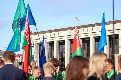 Фестиваль профессий. В центре Минска состоялось шествие студентов и учащихся