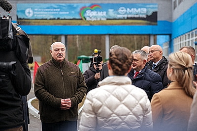 Лукашенко посетил Житковичи