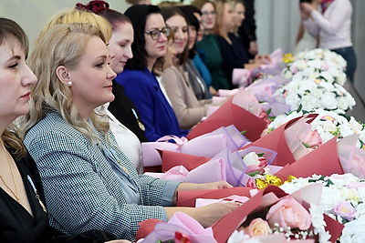 Торжественный прием женщин к 8 Марта прошел в Могилеве