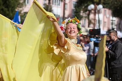 Подворья, выставки, концерты. Волковыск принимает областные \"Дажынкi\"