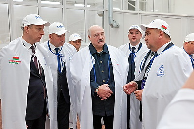 Лукашенко совершил рабочую поездку в Гродненскую область