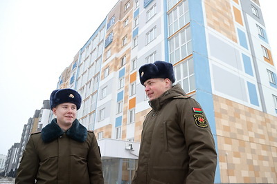 Военнослужащие Могилевского гарнизона получили арендное жилье