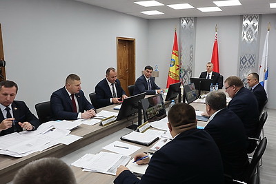 Крутой совершил рабочую поездку в Могилевскую область