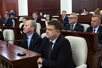 В Минске состоялось совместное заседание Палаты представителей и Совета Республики