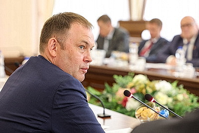 В правительстве состоялась встреча с губернатором Кемеровской области