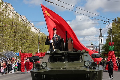 С благодарностью в сердцах. 80-летие Великой Победы отмечают в Могилеве