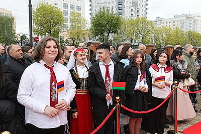 В Минске освятили и открыли первую в Беларуси Армянскую Апостольскую церковь