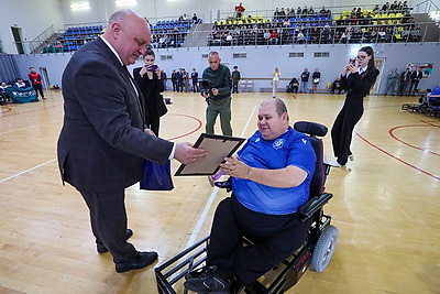 Первая в Беларуси команда по футболу на электроколясках создана в Витебске