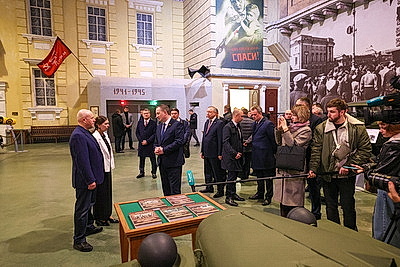 Турчин посещает с рабочим визитом Санкт-Петербург