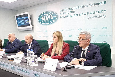 Пресс-конференция о стратегии в сфере обращения с коммунальными отходами прошла в БЕЛТА Пресс-конференция о стратегии в сфере обращения с коммунальными отходами прошла в БЕЛТА