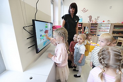 В новом жилом комплексе \"Северный Берег\" открылся первый детский сад