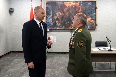 Председатель Минского облисполкома встретился с представителями областных ветеранских организаций