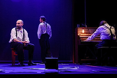 Московский театр \"Мастерская Петра Фоменко\" начал гастроли в Минске со спектакля о Маяковском