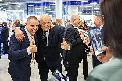 В столичном Дворце спорта проходит праздничное мероприятие к 100-летию спортивной отрасли