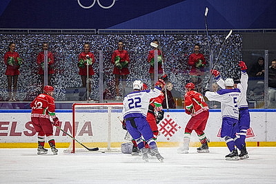 Хоккейная команда Президента сыграла вничью с брестчанами в матче РХЛ