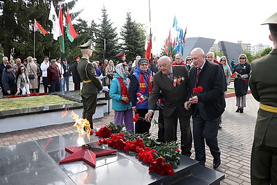 Госсекретарь Совбеза принял участие в торжествах в Слуцке по случаю 80-летия Победы