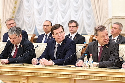 Лукашенко собрал совещание с руководителями дипломатических представительств Беларуси