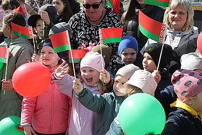 В Могилеве состоялась церемония открытия мурала Героя Советского Союза Фатина