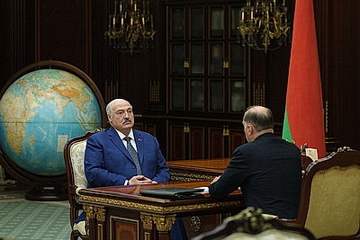 Лукашенко принял с докладом Вольфовича