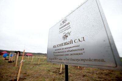 Кочанова во время посадки сада в честь 80-летия Победы: мы отмечаем этот праздник с особым трепетом