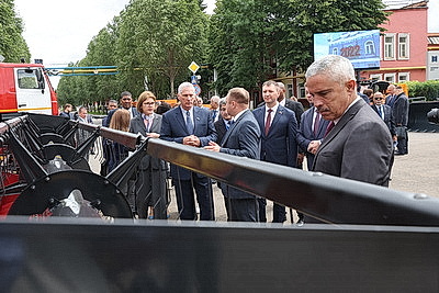 Президент Кубы посетил МТЗ