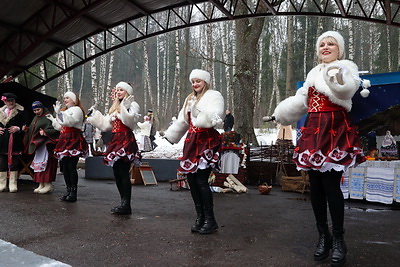 Народный праздник \"Пайшла Каляда калядуючы\" в Могилеве