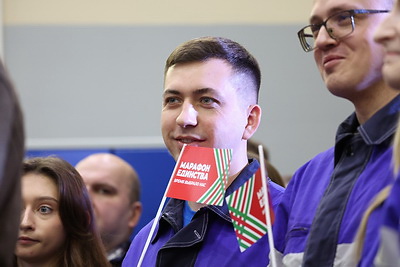 \"Одно дело делаем\": встречи предприятий-партнеров проходят на \"Марафоне единства\" в Гродно