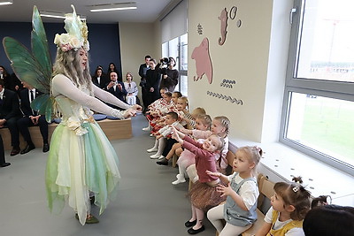 В новом жилом комплексе \"Северный Берег\" открылся первый детский сад