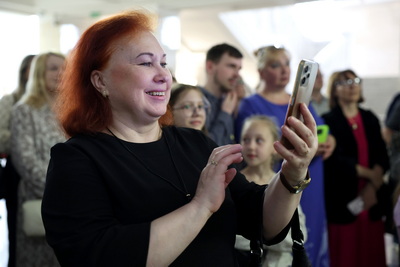 Дефиле и тайны слуцких поясов. В Большом театре прошел вечер белорусской культуры