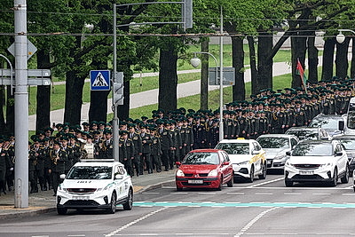 Жизнь - за защиту границы. В Минске почтили память пограничников, погибших в годы ВОВ